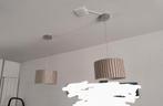 2 hanglampen 30cm, beige, Ophalen, Gebruikt, Minder dan 50 cm