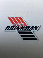 Sticker Koninklijke Brinkman, Verzenden, Zo goed als nieuw