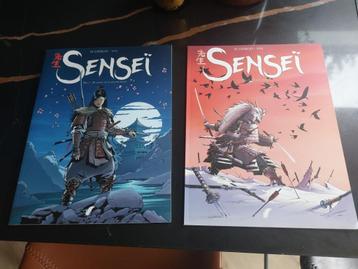 2 TOP martial arts stripalbums SENSEI 1 en 2 beschikbaar voor biedingen