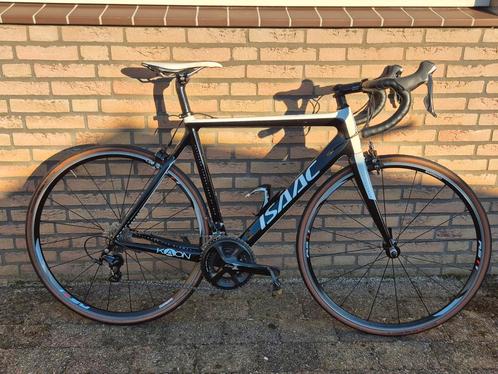 Isaac Kaon, Fietsen en Brommers, Fietsen | Racefietsen, Gebruikt, Heren, Overige merken, Meer dan 20 versnellingen, Carbon, 53 tot 57 cm