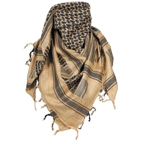 MFH - Shemagh / Arafat / PLO Sjaal - Desert / Zwart - Nieuw, Verzamelen, Militaria | Algemeen, Landmacht, Kleding of Schoenen