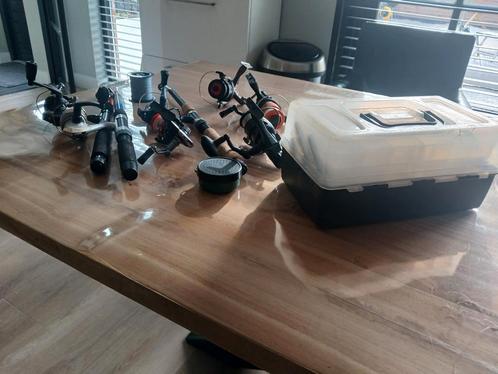 Vispullen, Watersport en Boten, Hengelsport | Roofvissen, Gebruikt, Complete set, Ophalen