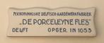 Porceleyne Fles shopdisplay, Ophalen of Verzenden