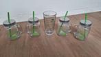 Superleuke mojito set 4 glazen en mixglas AANBIEDING, Ophalen of Verzenden, Nieuw, Overige typen