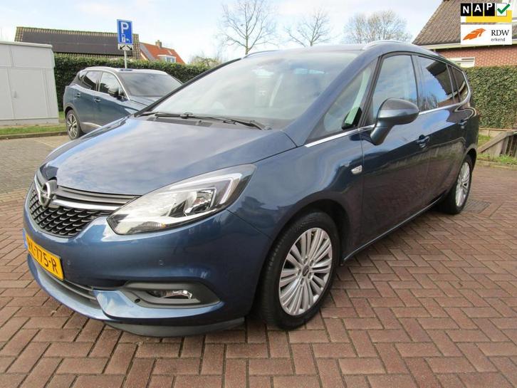 Opel Zafira 1.4 Turbo Online Edition clima camera 7pers 1eig, Auto's, Opel, Bedrijf, Te koop, Zafira, ABS, Achteruitrijcamera