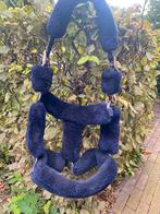 Mooi blauw bont halster maat full, Ophalen of Verzenden, Gebruikt