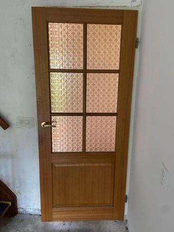 Vintage Houten Binnendeur 84x201cm Retro Look Kwaliteitshout beschikbaar voor biedingen