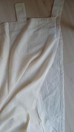 twee dubbele linnen gordijnen  creme kleur 280 x 140 nieuw, Ophalen of Verzenden, Nieuw, 100 tot 150 cm, 200 cm of meer