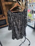 Jurkje New Style Italy fluweel zebraprint, Kleding | Dames, Jurken, Maat 42/44 (L), Ophalen of Verzenden, Zo goed als nieuw, New style