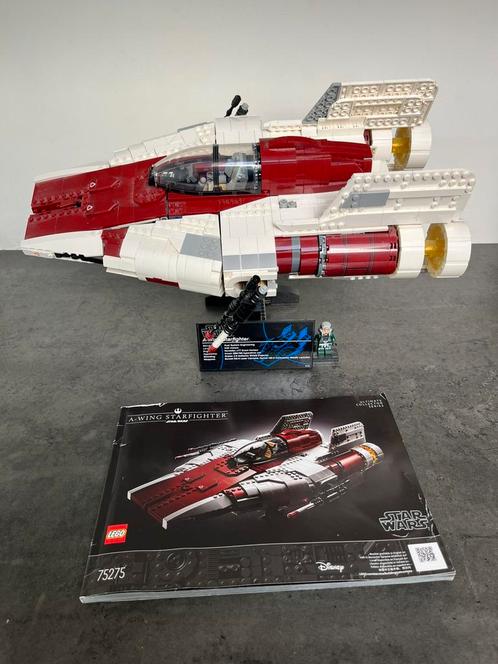 Lego star wars 75275 a wing starfighter UCS, Kinderen en Baby's, Speelgoed | Duplo en Lego, Zo goed als nieuw, Ophalen