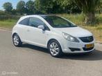 Opel Corsa 1.4-16V Edition Sport 16 inch Lmv 143dkm !, Voorwielaandrijving, Stof, Gebruikt, Zwart