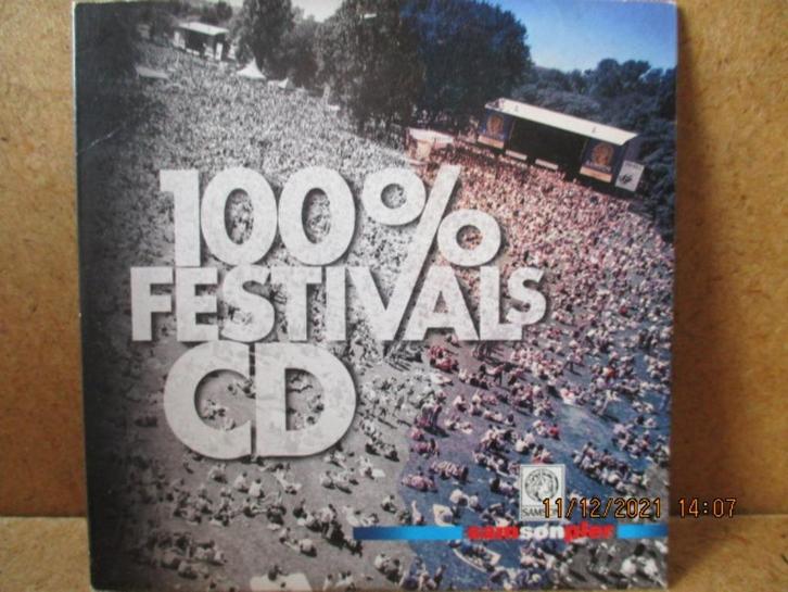 adver351 100 procent festivals cd, Cd's en Dvd's, Cd's | Overige Cd's, Gebruikt, Ophalen