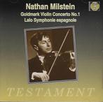 GOLDMARK Violin concerto no. 1 CD MILSTEIN TESTAMENT ZGAN, Cd's en Dvd's, Cd's | Klassiek, Ophalen of Verzenden, Modernisme tot heden