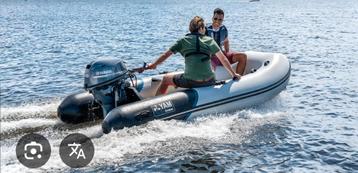 GEZOCHT rubberboot met motor. beschikbaar voor biedingen