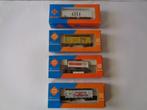 Oude Roco HO Trein Wagons met opdruk met Doos, 4 stuks, Hobby en Vrije tijd, Modeltreinen | H0, Gelijkstroom of Wisselstroom, Wagon