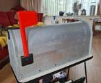 Amerikaanse brievenbus, Tuin en Terras, Ophalen of Verzenden, Zo goed als nieuw, Aluminium, Staande brievenbus
