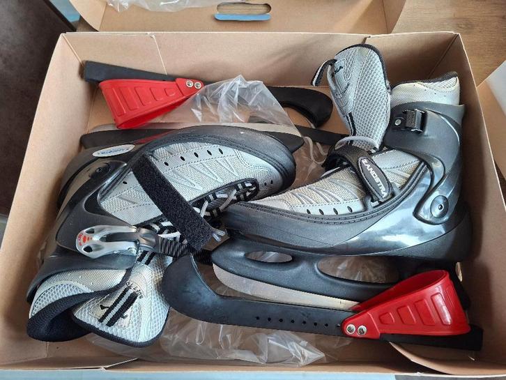 zandstra quebec ice hockey skates ijshockey schaatsen NIEUW, Sport en Fitness, Schaatsen, Zo goed als nieuw, IJshockeyschaatsen