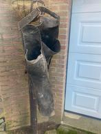 Zwart leren chaps full xl, Ophalen of Verzenden, Zo goed als nieuw