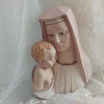 Prachtige kleine buste Maria met kind, Antiek en Kunst, Ophalen of Verzenden