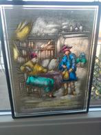 Glas in lood raamhanger De Dokter, Ophalen