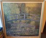 Claude Monet waterlelies reproductie, Foto of Poster, 75 tot 100 cm, Gebruikt, Ophalen