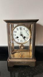 Antieke Waterbury Crystal regulator clock, Ophalen