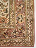 Vintage retro oosters vloerkleed Khorassan terra 249x346cm, Gebruikt, ., Crème, Ophalen of Verzenden