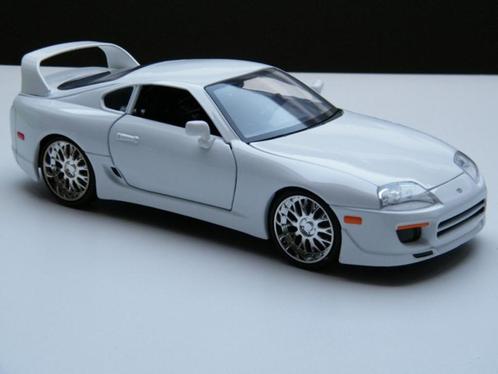 modelauto Toyota Supra Fast and Furious 7 – Jada Toys 1:24, Hobby en Vrije tijd, Modelauto's | 1:24, Nieuw, Auto, Jada, Ophalen of Verzenden