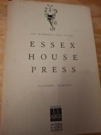 An introduction to the Essex House Press, Gelezen, Non-fictie, Verzenden, Susanna Robson