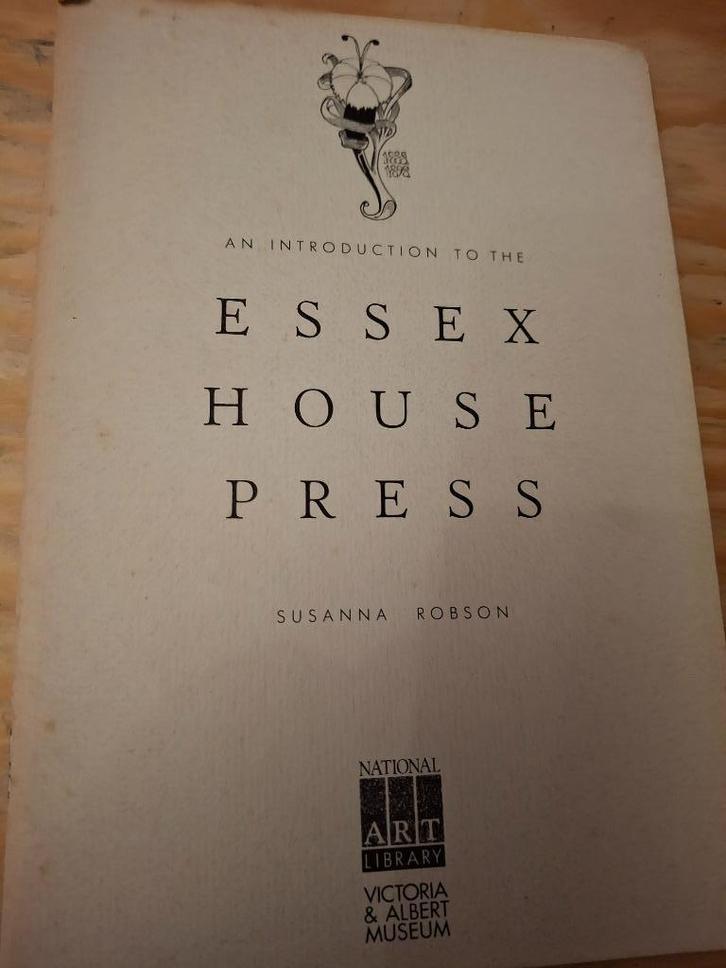 An introduction to the Essex House Press, Boeken, Taal | Engels, Gelezen, Non-fictie, Verzenden