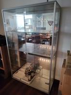 Vitrine kast met Spiegel wand, Huis en Inrichting, Kasten | Vitrinekasten, Ophalen, 50 tot 100 cm, Zo goed als nieuw, Minder dan 100 cm