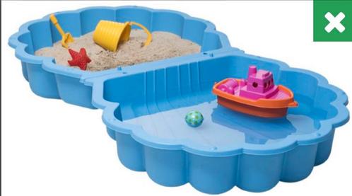 Nieuw! Zand en Water Schelp - Zandbak, Kinderen en Baby's, Speelgoed | Buiten | Zandbakken, Nieuw, Ophalen