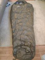 Donzen Winter Mummi Slaapzak Leger groen 205* 85 1600 gr., Caravans en Kamperen, Slaapzakken, Ophalen of Verzenden, Zo goed als nieuw