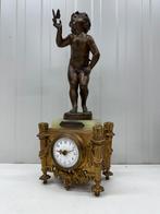Pendule . Klok . Klokken ., Antiek en Kunst, Antiek | Klokken, Ophalen of Verzenden