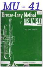 MU-41 Trompet Bladmuziek: Breeze - Easy Method ( book 1 ), Ophalen of Verzenden, Gebruikt, Artiest of Componist, Trompet