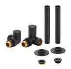 Verkeerd gekocht - Zwarte radiatorkranen Haaks verkeerd, Doe-het-zelf en Verbouw, Verwarming en Radiatoren, Minder dan 30 cm, Radiator