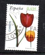 /gera ‹(•¿•)› spanje # bloem - tulp, Postzegels en Munten, Postzegels | Europa | Spanje, Verzenden, Gestempeld