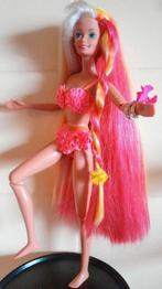 Hula hair barbie vintage jaren 90 ZGAN, Ophalen of Verzenden, Zo goed als nieuw, Barbie