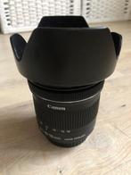 Canon EFS lens 10-18mm groothoeklens ZGAN, Ophalen of Verzenden, Zo goed als nieuw, Groothoeklens, Zoom