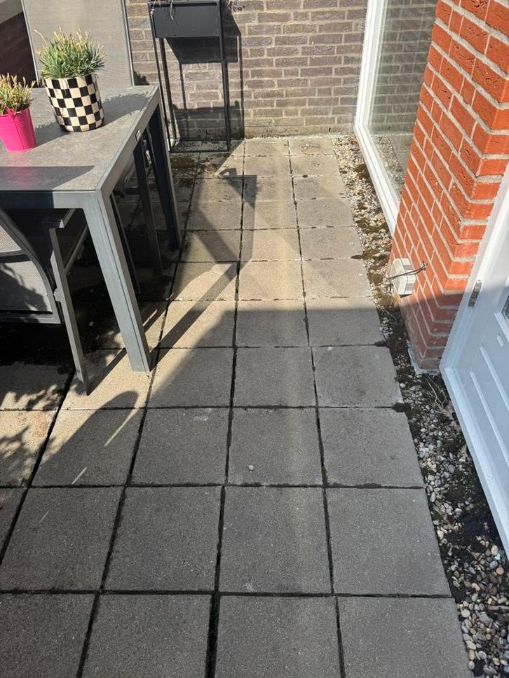 Drainagetegel draintegel dreentegel, Tuin en Terras, Tegels en Klinkers, Gebruikt, Overige typen, Beton, 10 m² of meer, Ophalen