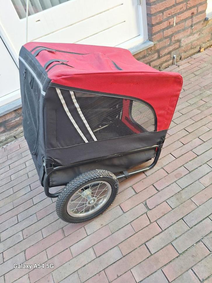 Hondenkar - Zo goed als nieuw!, Fietsen en Brommers, Fietsaccessoires | Aanhangers en Karren, Zo goed als nieuw, Hondenkar, Ophalen