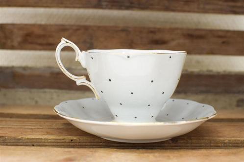 Royal Albert porseleinen kop en schotel 45381, Huis en Inrichting, Keuken | Servies, Gebruikt, Kop(pen) en/of Schotel(s), Overige stijlen