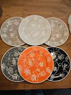 6 grote borden riverdale alleen voor de sier gestaan, Ophalen, Zo goed als nieuw, Bord(en), Overige stijlen