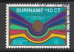Suriname 1988 Gouden medaille Olympische Spelen A.Nesty, Verzenden, Gestempeld