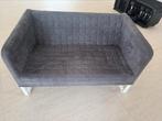 Ikea bankje grijs!, Ophalen, Zo goed als nieuw, Tweepersoons, Minder dan 150 cm