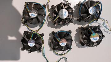 6 X Intel socket 775 cooler. beschikbaar voor biedingen
