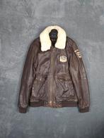 PME Legend Leren Jas Greenville Bomberjack Leer XL Bruin, Kleding | Heren, Jassen | Winter, Bruin, ., Maat 56/58 (XL), Ophalen of Verzenden