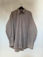 Tommy Hilfiger geruite blouse – maat L, Verzenden, Zo goed als nieuw, Beige, Tommy Hilfiger