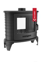 26045 Tunnelhaard Gietijzeren houtkachel 9kw, Ophalen, Info@woonwarmer.nl, 4264RM, Vrijstaand