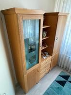 Wandkast, Ophalen, Met deur(en), 150 tot 200 cm, Eikenhout